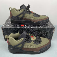 Cargar imagen en el visor de la galería, Air Jordan Spizike Low Medium Olive University Red Black Baroque Brown IH1782-200
