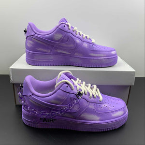 Air Force 1 07 Low Customised Purple CW2288-111