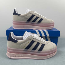Cargar imagen en el visor de la galería, Adidas Gazelle Bold Clear Pink Night Indigo IE6508
