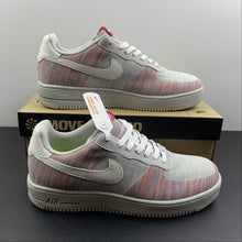 Cargar imagen en el visor de la galería, Air Force 1 Low Crater Wolf Gray Pure Platinum Gym Red DC4831-002
