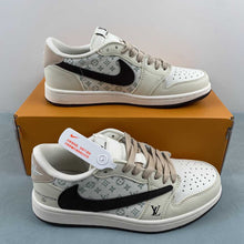 Cargar imagen en el visor de la galería, Fragment Design x Travis Scott x Air Jordan 1 Low OG SP LV Off White Beige Black LI5188-006

