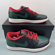 Cargar imagen en el visor de la galería, Air Jordan 1 Low OG Gorge Green Black White CZ0775-036
