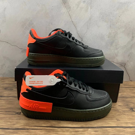 Air Force 1 Shadow Hyper Crimson Black Orange CQ3317-001