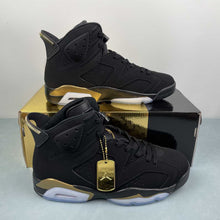 Cargar imagen en el visor de la galería, Air Jordan 6 Retro Defining Moments Black Metallic Gold CT4954-007
