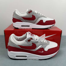 Cargar imagen en el visor de la galería, Air Max 1 Low Poly University Red White Neutral Grey HQ5882-100
