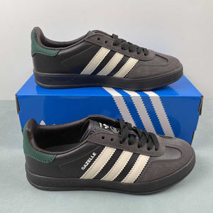 Adidas Gazelle Indoor Core Black Brown Green IH0374