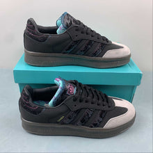 Cargar imagen en el visor de la galería, Fefei Ruan x Adidas Samba XLG Chinese New Year Pack Core Black Gray Gum ID1138
