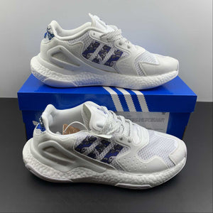 Adidas Day Jogger Boost White Blue White FY3026