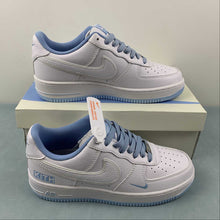 Cargar imagen en el visor de la galería, Kith x Air Force 1 07 Low White Blue KT1659-003
