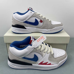 Air Jordan Stadium 90 White Blue Red Black FV8116-141