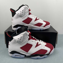 Cargar imagen en el visor de la galería, Air Jordan 6 Retro Carmine White Black Carmine CT8529-106
