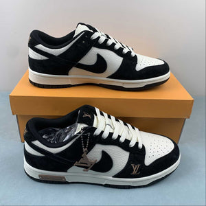 LV x SB Dunk Low Suede Cream White Brown FC1688-147