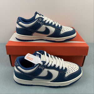 SB Dunk Low Industrial Blue Sashiko Summit White DV0834-101