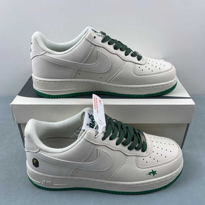 Air Force 1 07 Low BAPE Off White Green Brown FG6688-102