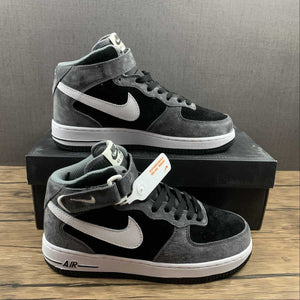 Air Force 1 07 Mid Dark Gray Black White QT3369-996