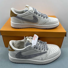 Cargar imagen en el visor de la galería, Fragment Design x Travis Scott x Air Jordan 1 Low OG SP LV Off White Grey Brown LX1988-800
