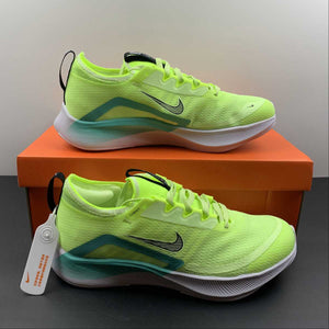 Zoom Fly 4 Barely Volt Black-Dynamic Turq CT2401-700