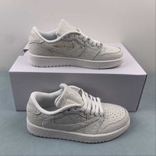 Cargar imagen en el visor de la galería, Off-White x Travis Scott x LV x Air Jordan 1 Low White MS0232
