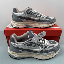 Cargar imagen en el visor de la galería, Nike P-6000 Flat Pewter Light Iron Ore Metallic Silver White FN7509-029
