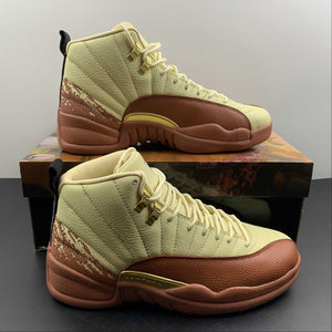 Air Jordan 12 Retro Eastside Golf Out of the Clay Muslin Burnt Sunrise DV1758-108