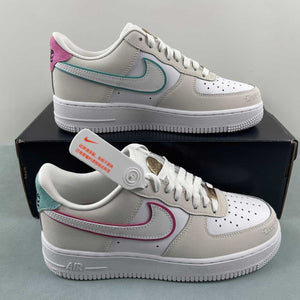 Air Force 1 07 Low Be The One White Gray Pink HM3694-011