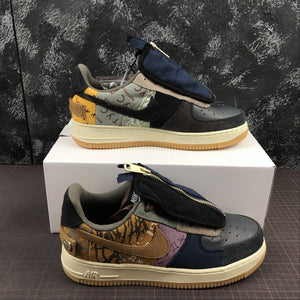 Travis Scott x Air Force 1 Low Cactus Jack Multi Color Muted Bronze Fossil CN2405-900