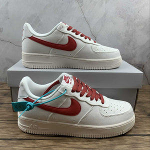 Air Force 1 07 Low Beige Red 315122-103
