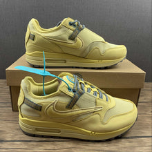 Cargar imagen en el visor de la galería, Travis Scott x Air Max 1 Wheat Cactus Jack Saturn Gold DO9392-700
