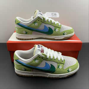 SB Dunk Low 85 Green Blue Red DO9457-125