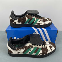 Cargar imagen en el visor de la galería, Adidas Samba LT Core Black Lucid Blue Gold Metallic JS3930
