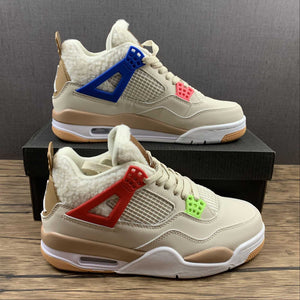 Air Jordan 4 Retro Where The Wild Things Are Pearl White Gym Red Lime Glow Dark Driftwood DH0572-264