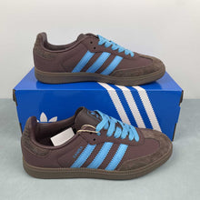 Cargar imagen en el visor de la galería, Adidas Samba OG Shadow Brown Sky Rush Dark Brown JI2733
