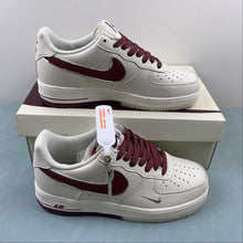 Cargar imagen en el visor de la galería, Air Force 1 07 Low Dark Red Off White JJ0253-009
