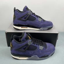 Cargar imagen en el visor de la galería, Air Jordan 4 Retro ASW Lakers Imperial Purple FV5029-500
