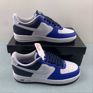 Air Force 1 Low White Game Royal Football Gray FQ8825-100