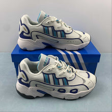 Cargar imagen en el visor de la galería, Adidas Ozweego OG W White Royal Blue IE6999
