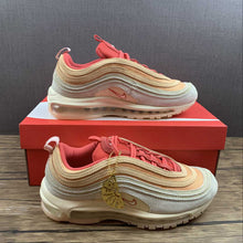 Cargar imagen en el visor de la galería, Air Max 97 Sisterhood Cashmere Orange Chalk Rattan Metallic Gold DM8943-700
