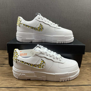 Air Force 1 PIXEL Leopard Summit White Black Yellow DH9632-101