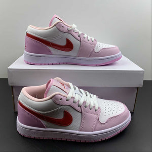 Air Jordan 1 Low “Valentines Day” Pink and Purple DR0758-170