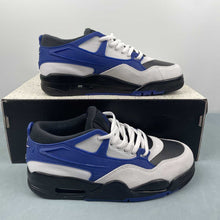 Cargar imagen en el visor de la galería, Air Jordan 4 RM Black Summit White Racer Blue FQ7939-140
