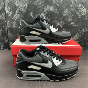 Air Max 90 Essential Black Wolf Grey-Dark Grey AJ1285-003