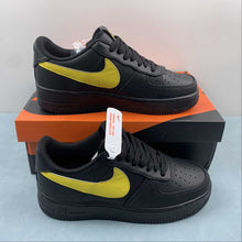 Cargar imagen en el visor de la galería, Air Force 1 07 Low Black Yellow CI9553-051

