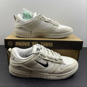 SB Dunk Low Disrupt 2 Pale Ivory White Black DH4402-101