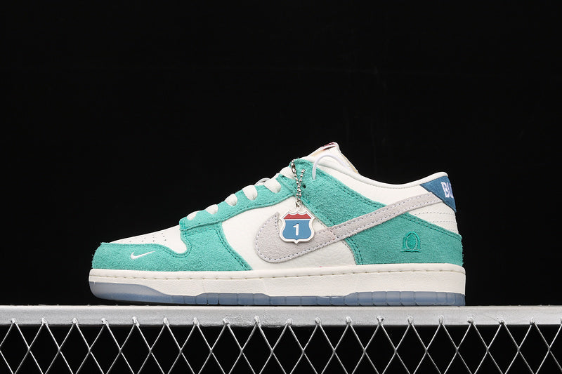 Kasina x SB Dunk Low Road Sign Neptune Green CZ6501-101