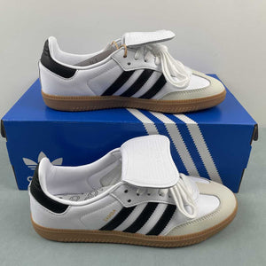 Adidas Samba LT Cloud White Core Black Gold Metallic IG4279