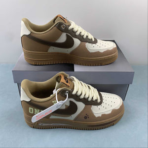 Air Force 1 07 Low Brown Cream White CJ9179-999