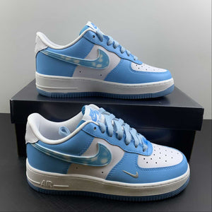 Air Force 1 Low Nail Art White University Blue DX2937-100