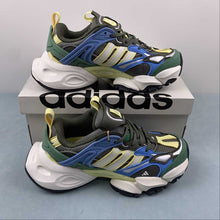 Cargar imagen en el visor de la galería, Adidas XLG Runner Deluxe Olive Green Cloud Blue White IH0616
