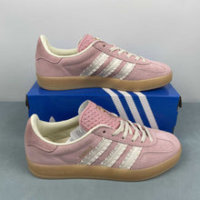 Cargar imagen en el visor de la galería, Adidas Gazelle Indoor Wonder Mauve Crew White Gum 3 JS1413
