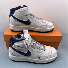 Cargar imagen en el visor de la galería, Air Force 1 07 Mid LV Blue Off White DV9988-400
